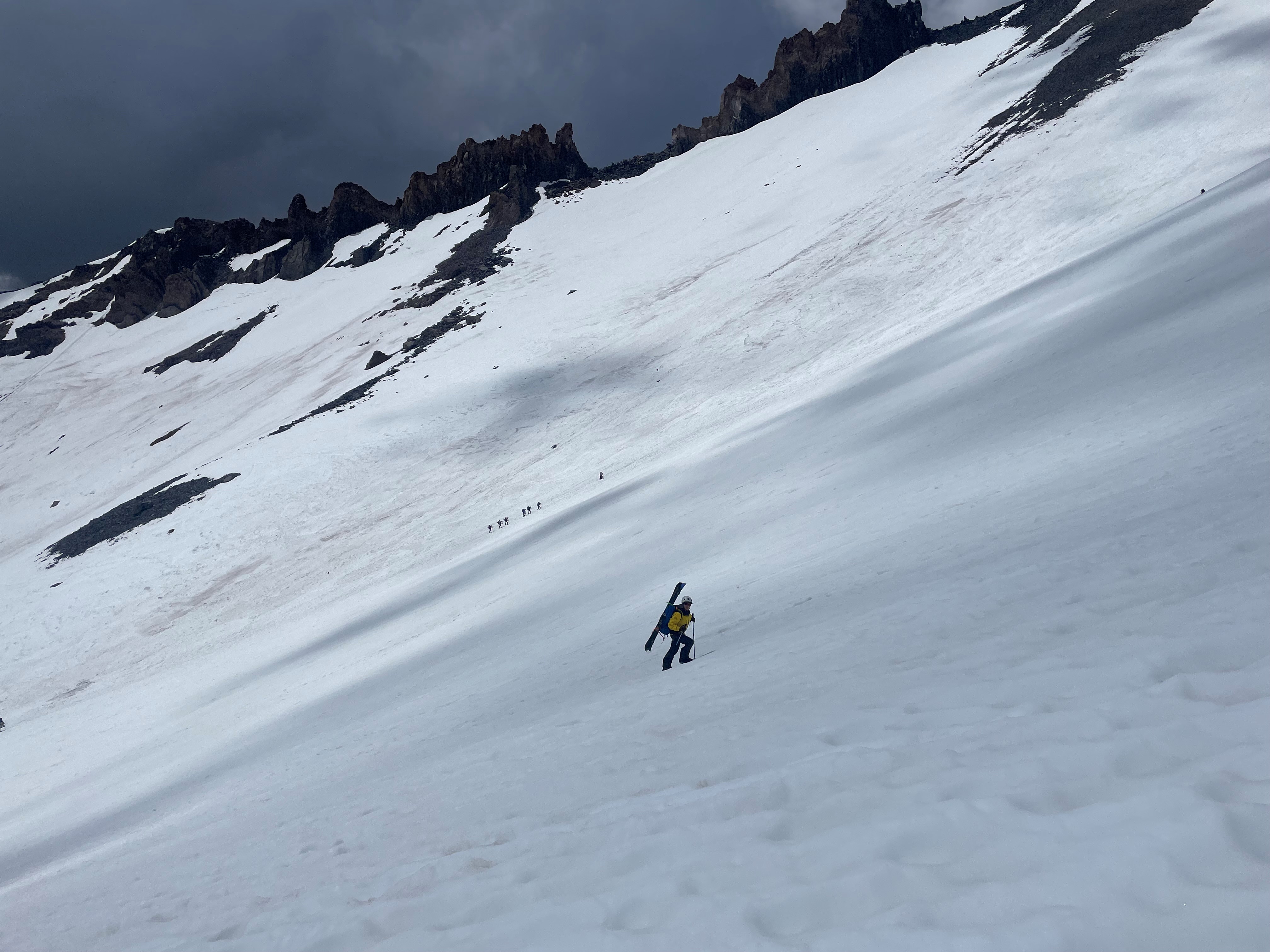 Avalanche Gulch Conditions Update Mount Shasta Avalanche Center
